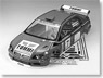 SP927 三菱ランサーエボリューションVII WRC スペアボディセット (ラジコン)