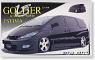 Goltier Estima Produced by Veilside (Model Car)