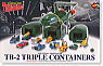 TB-2 Triple Containers (Plastic model)