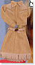 Western jacket&skirt set(camel) (Fashion Doll)