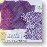 アンカープリントTシャツ(ピンク×紺) (ドール)