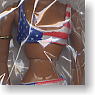 Star-Spangled Banner Bikini(with suntaned body) (Fashion Doll)