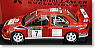 三菱 ランサー EVOⅦ WRC 2001 マキネン #7 (グレートブリテン) (ミニカー)