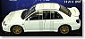 スバル インプレッサ WRX STI 2001 (ホワイト) (ミニカー)