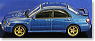 スバル インプレッサ WRX Sti 2001 (ブルー) (ミニカー)