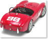 シェルビー・ACコブラ 260(No.98/1962 ファーストレーシングコブラ)レッド (ミニカー)