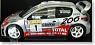 プジョー 206 WRC 2001 M.グロンホルム #1 (モンテカルロ) (ミニカー)