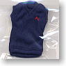 School Knit Vest (Navy) (Fashion Doll)