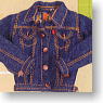 Real Jeans Jumper (Navy) (Fashion Doll)