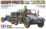 Krupp Protze 1 ton (6X4) Kfz.69 Towing Truck With 3.7cm Pak (Plastic model)