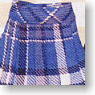 Kilt Skirt Ver.II (Check Blue) (Fashion Doll)