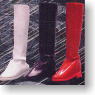 Heroine Boots (White) (Fashion Doll)