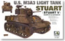 U.S. M3A3 Light Tank `Stuart` (Plastic model)