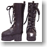 Euro Punk Boots (Black) (Fashion Doll)