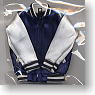 Tiger Souvenir jacket (Blue&White) (Fashion Doll)