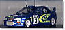 スバル インプレッサ WRC 2000 (00/RACブリティッシュラリー優勝)R.バーンス (ミニカー)