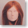 Doll Head Hair transplantation Type 03-H1(Red Brown) (Fashion Doll)