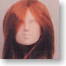 Doll Head Hair transplantation Type 03-H2(Light Brown) (Fashion Doll)