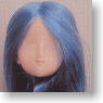 *Doll Head/Hair transplantation Type 04-H2 (Blue) (Fashion Doll)