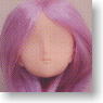 *Doll Head/Hair transplantation Type 04-H3 (Purple) (Fashion Doll)