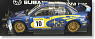 スバル インプレッサ WRC 2002 T.MAKINEN/K.LINDSTROM #10 (モンテカルロ/ナイトレースバージョン) (ミニカー)