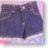 Lace Micro Pants (Dark-blue) (Fashion Doll)