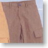 For 60cm Cargo Pants (Khaki) (Fashion Doll)