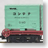チキ5000 コンテナ車 「たから号」 (増結・8両セット) (鉄道模型)