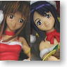 Love Hina Again Extra Christmas Figure Naru&Shinobu 2 pieces (Arcade Prize)