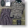 German Army Wehrmacht Heer M36 Field Uniform Set (Fashion Doll)