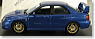 スバル インプレッサ WRX 2003 (ブルー) (ミニカー)