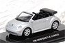 New Beetle Convertible (Reflex Silver Metallic) (Diecast Car)