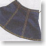 60cm用 6枚ハギスカート(ブラック) (ドール)