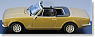 PEUGEOT 504 CABRIOLET 1974 ゴールドメタリック (ミニカー)