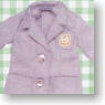 For 60cm Blazer School Uniform Set (Gray) (Fashion Doll)