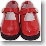 For 60cm Straped Shoes (Red) (Fashion Doll)