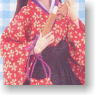 卒業袴セット(紫・麻の葉) (ドール)