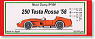 Ferrari 250TR Le Mans`58 B Type(No.17 No.21) (Metal/Resin kit)