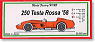 Ferrari 250TR Le Mans`58 C Type(No.17 No.18) (Metal/Resin kit)