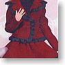 Velvet Style Jacket & Skirt (Wine) (Fashion Doll)