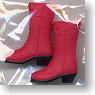 Short Boots (Red) (Fashion Doll)