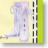 H.K Leather Boots (White) (Fashion Doll)