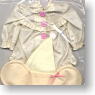 For 60cm Bear Pajama Set (Off-White) (Fashion Doll)