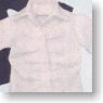 Front Gather Shirt (White) (Fashion Doll)