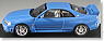 ニッサン スカイライン GT-R (R33) 1995 (ブルー) (ミニカー)