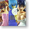 Evangelion Collection Figure -Onsen Time- Rei Asuka Misato 3-pieces (Arcade Prize)