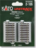 (HO) Unitrack Straight Track 60mm (2 3/8``) < S60 > (4pcs.) (Model Train)