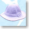 For 60cm Flower Buckle Hat (Beige) (Fashion Doll)