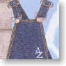 Salopette Skirt (Indigo) (Fashion Doll)