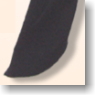 For 60cm Knee Socks (Black) (Fashion Doll)